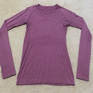 Women's Long Sleeve Top - Purple